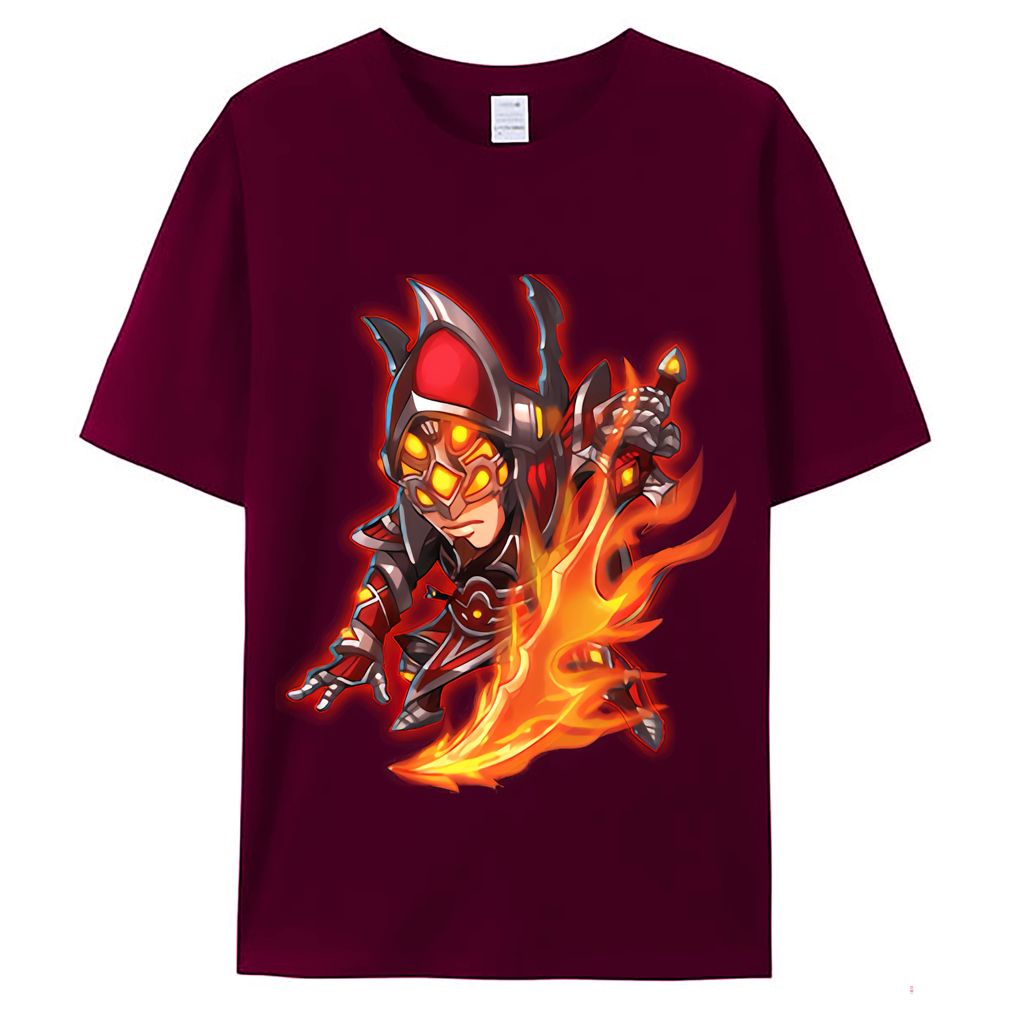 （画像用） リーグ・オブ・レジェンド League of Legends LOL レディースカジュアルプリントTシャツ（綿100％）